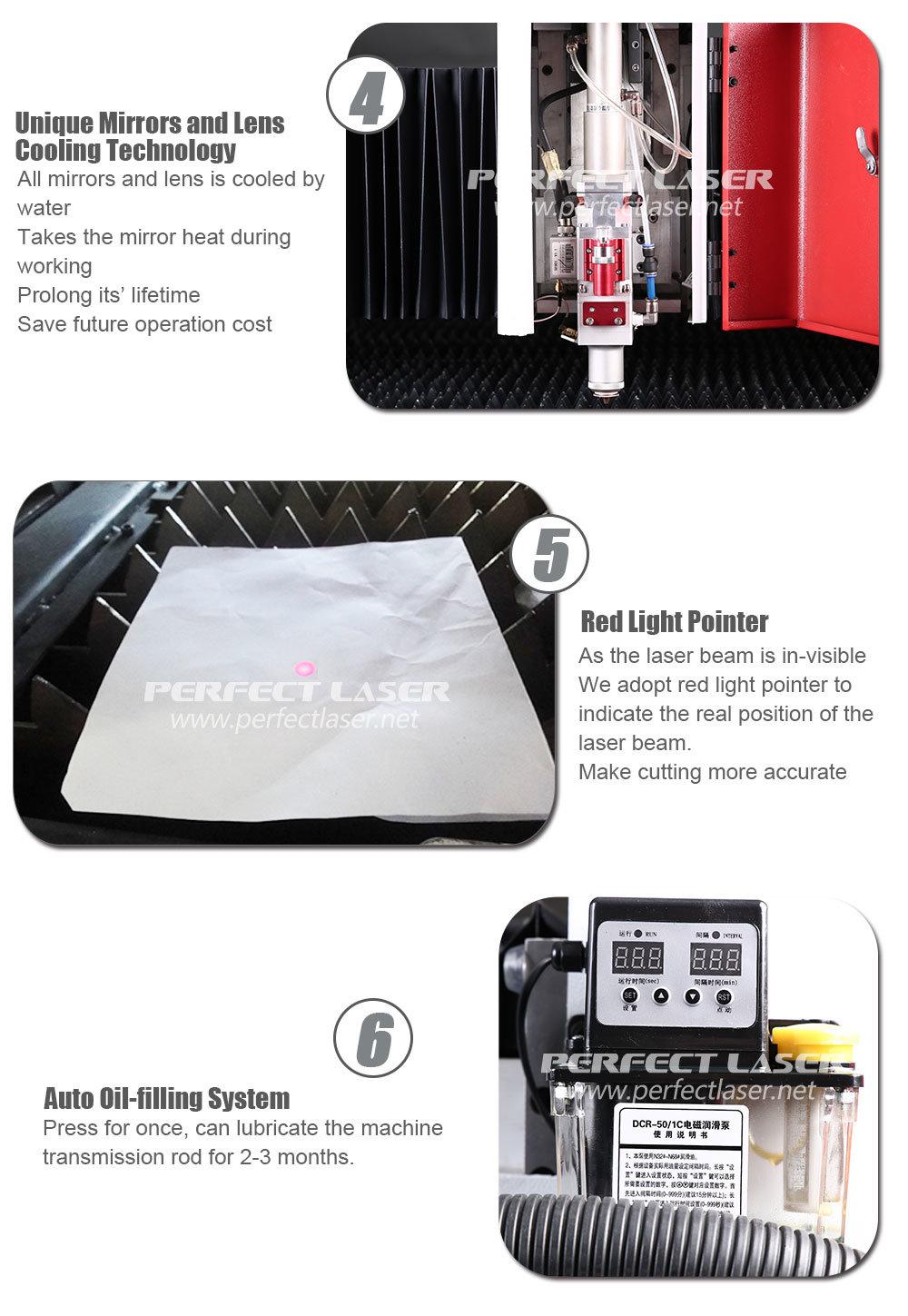 Factory Directly Supply 3mm Stainless Steel CNC Fiber Laser Cut Machine
