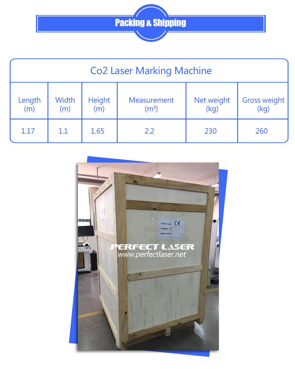 Fast Speed Plastic Bottle CO2 Laser Marking Machine Price