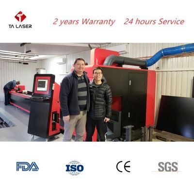 6m Pipe/Tube Metal Cutting Machine Fiber Laser Cutting and Engraving Machine
