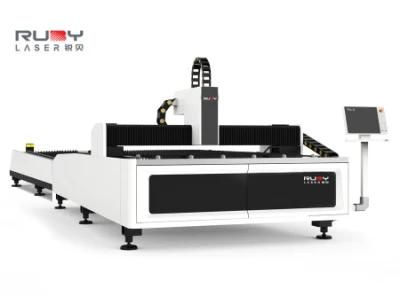High Precision Fiber Laser Cutting Machine for Metal Stainless Steel Aluminum Copper