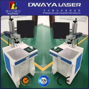 50W Optical Fiber Laser Marking Machine for Metal Plate Printing