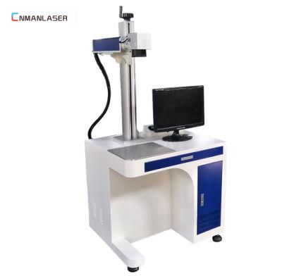 20W 30W Aluminum Plate Cylinder Fiber Laser Marking Machine Price
