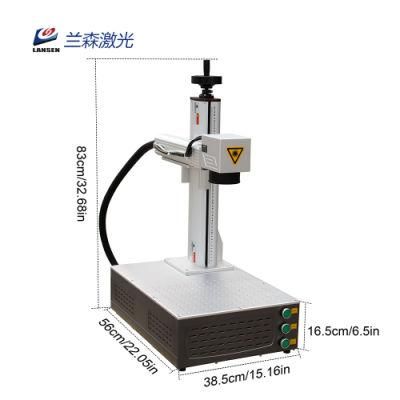 Super Mini Fiber Laser Marker Engraver for Jwery