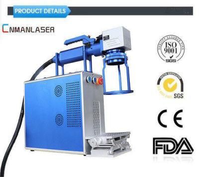 30W Cheap Price Desktop Raycus Fiber Laser Marking Machine for Metal Stainless Steel /Auto Parts / Plastic