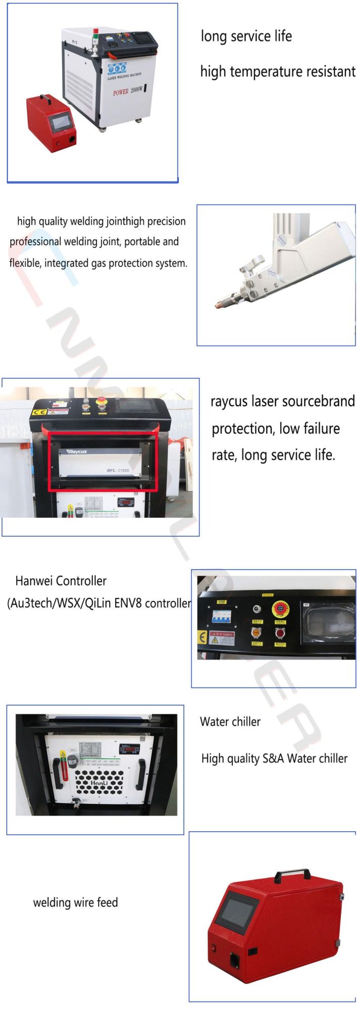 2022 Hot Sale Stainless Steel Welding Plant Machine Motherboard Repair Machine 1000W 1500W 2000W
