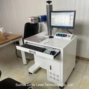 Auto Parts Mobile Phone Case Ring Badge Charger Fiber Laser Marking Machine