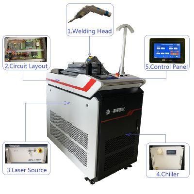 High Power 1500W2000W Hand-Held Welding Kitchenware Laser Welding Machine