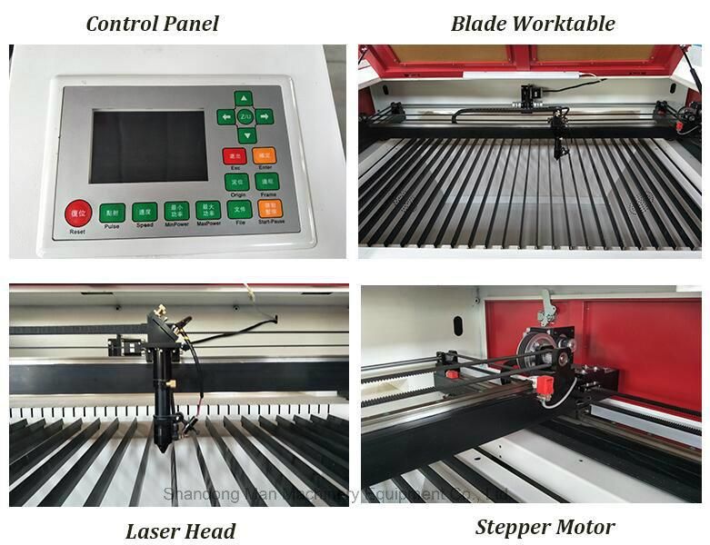 Table Top Glass Bottle Laser Engraving Machine with Rotary Devices