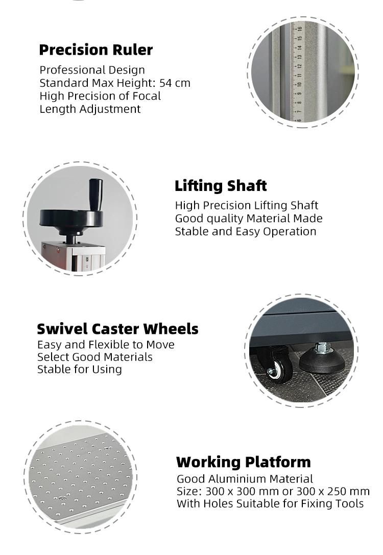 Raycus Widely Used Fiber Laser Metal Marking Machine with Ce Certificate