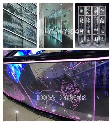 3D Laser Engraving Machine for Glass Engraving in Large Size