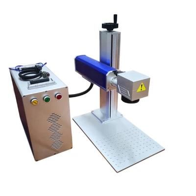 Metal Laser Printing Machine Portable Raycus Fiber Laser Marking Machine