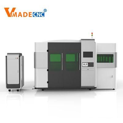 CNC Manufacturing Fiber Laser Cutting Machine for Metal Steel Sheet Tube Pipe of CS/Ss/Al/Copper Single Table Wt 3000X1500, 1000W