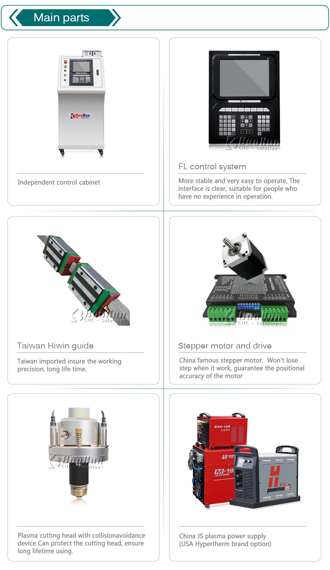 High Quality Big Capacity Cutting CNC Plasma with Low Price