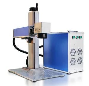 Distributor Stainless Steel Bulb Fiber Laser Marking Engraving Machine Laser Marking Equipment