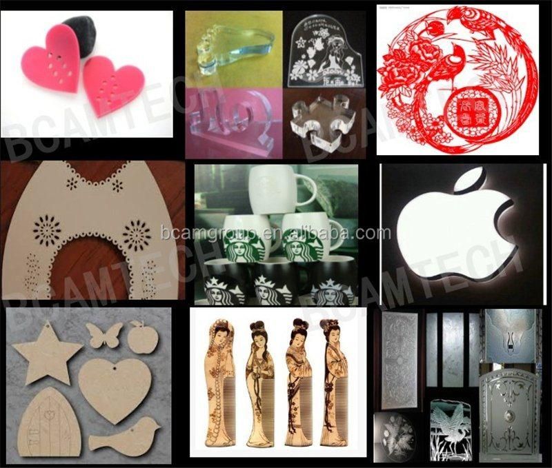Rubber MDF Acrylic Board Cutting 150W CO2 Laser Cutting Machine Price