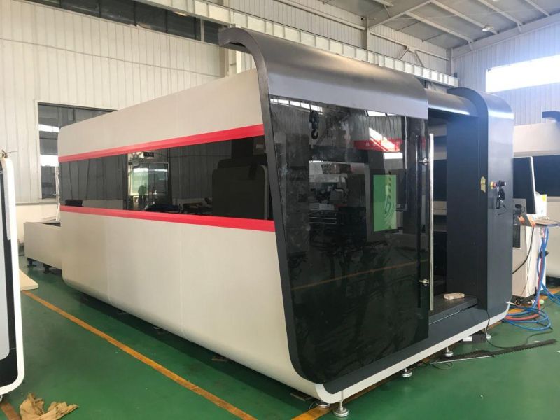 All Cover Carbon Cutting High Power Fiber Laser Cutting Machine