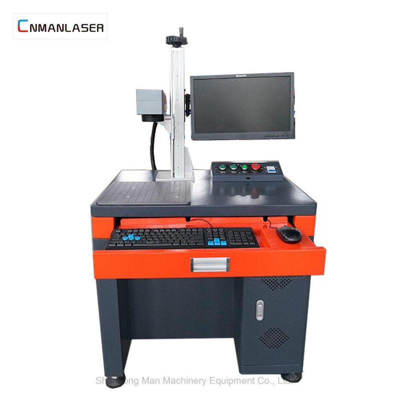 Electronic Elements Laser Marking Machine Price with Lift Shaft 600mm