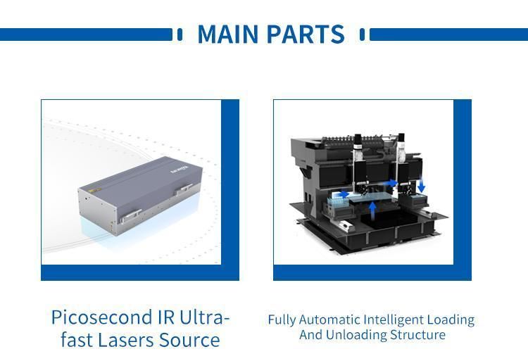 New Glass Laser Cutting Machine with Full Inclosed Cover