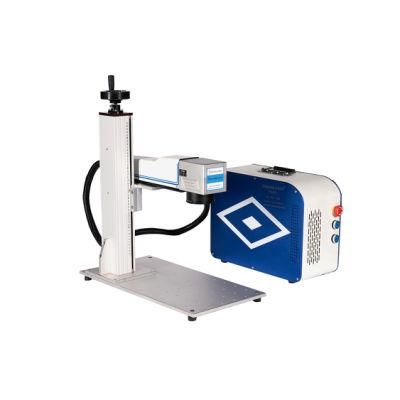Raycus Mopa Fiber Laser Marking Machine for Hunting Knife Bulb