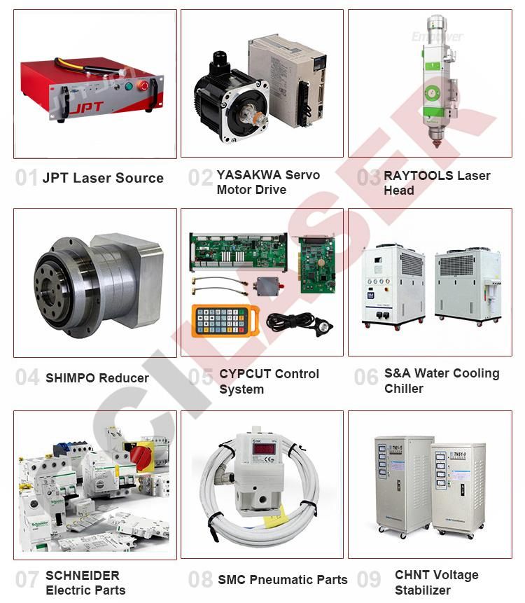 1300*900mm 1000/1500/2000/3000W Fiber Laser Cutting Machine for Carbon Stainless Steel