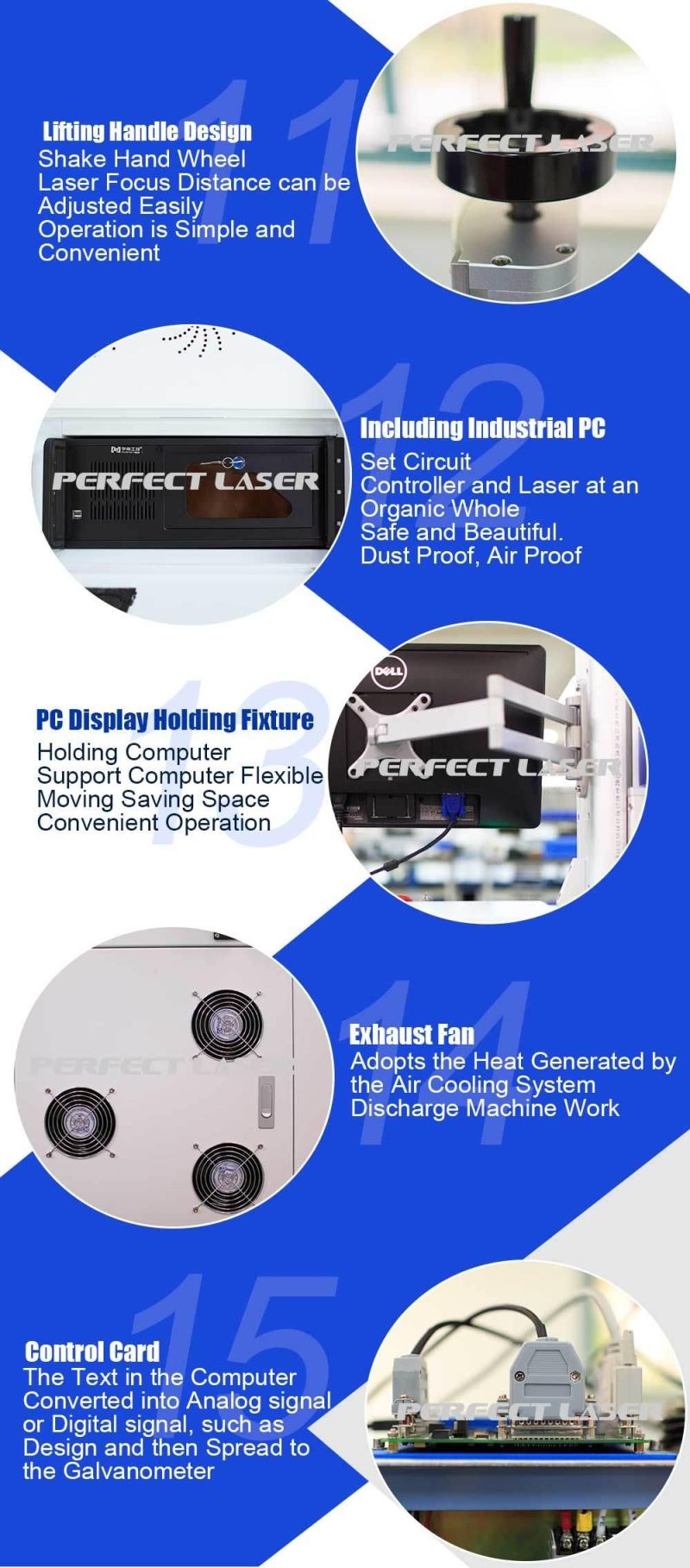 3D Logo Laser Marking Machine on Sculptured Surface