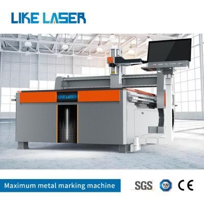 1300mm*2500mm Qr Code Laser Engraving Machine for European Hotel Ceiling / Wallboard