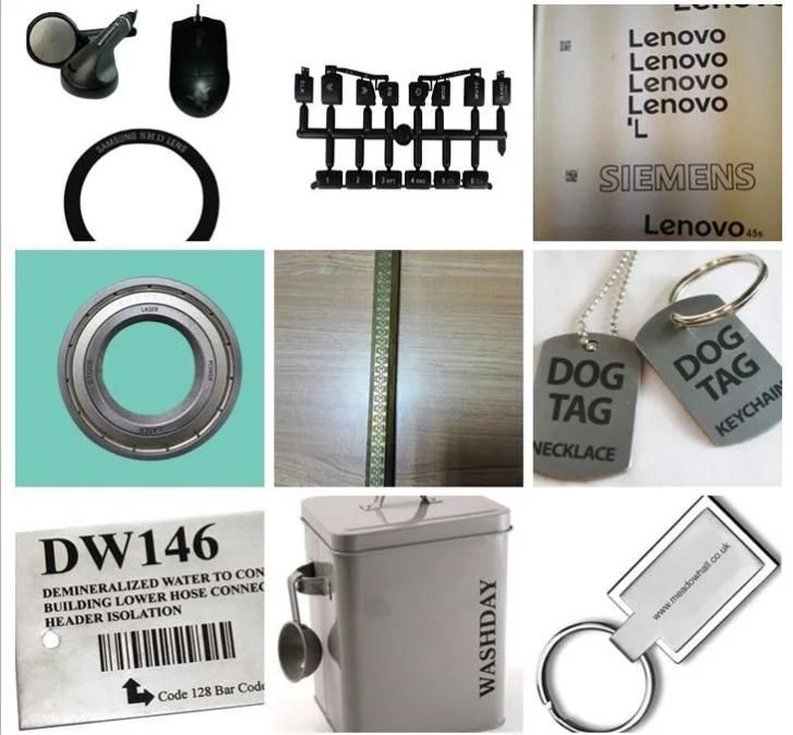 Rotary Device 20W Fiber Metal Laser Marking Machine Price