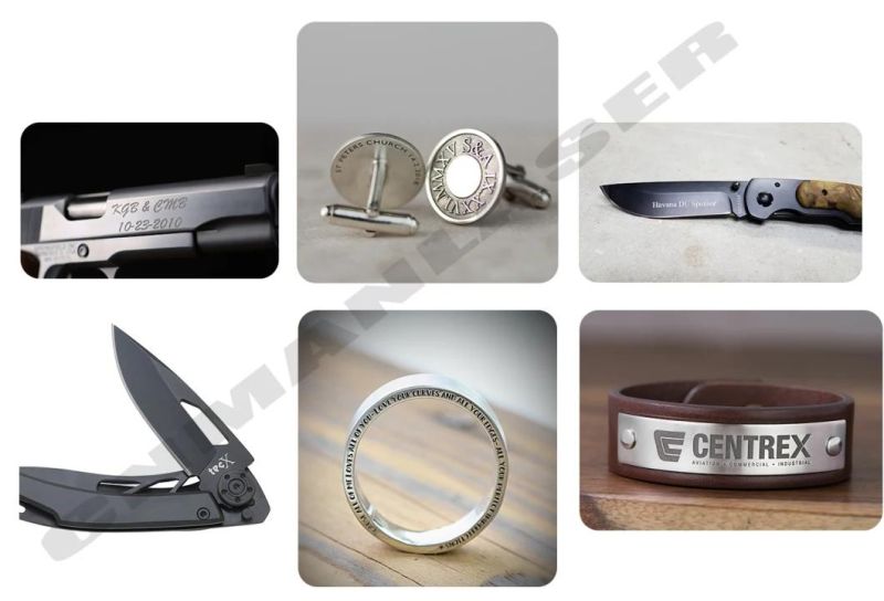 50W Portable Desktop Fiber Metal Pen Ceramic Logo Laser Engraving Machine