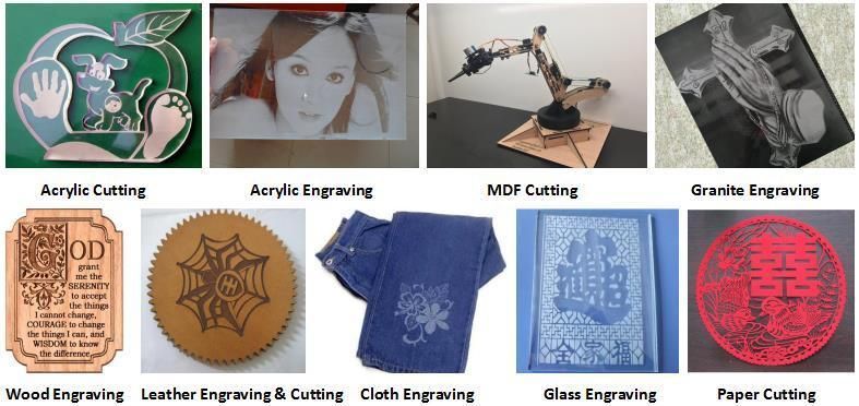 Mini Hobby Desktop Small CNC CO2 Laser Engraving Machine