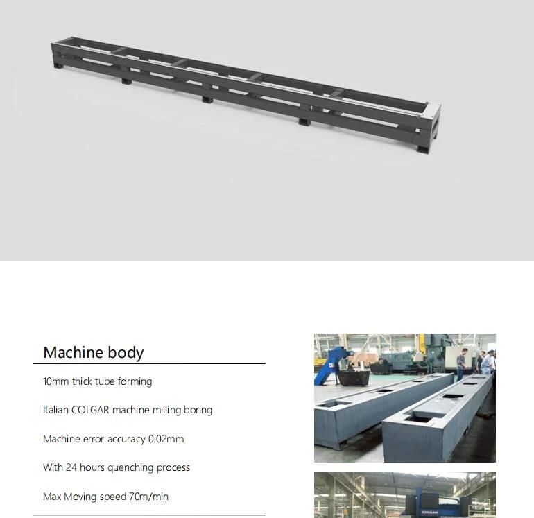 Professional Fiber Laser Cutting Machine for Metal Steel Tube Pipe