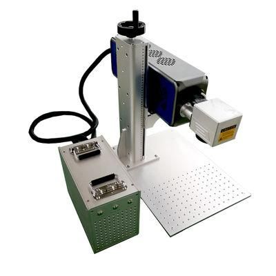 Portable Small RF Metal Tube Logo Galvo RF 30W 50W 100W CO2 Laser Marking Engraving Machine