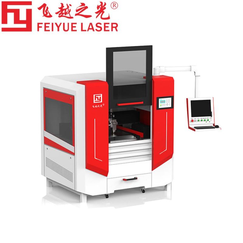 Fy6580s Feiyue Laser CNC Fiber Laser High Precision Stainless Steel Laser Cutter Price Industrial Laser Cutter Aluminum Sheet Metal Laser Cutting Machine