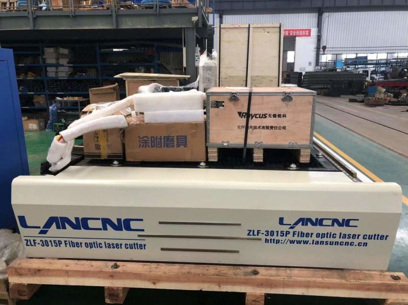 Cost Down Desktop CNC Fiber Laser Cutting Cutter Machine for Ss/Ms/Alum Metal Plate Sheet Laser Source 1kw/2kw/3kw/6kw/8kw Made by Manufacturer Wuhan Lansun