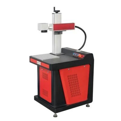 Metal Desktop Fiber Laser Marking Machines for Metal/ Plastic/ ABS/ PVC/ Steel