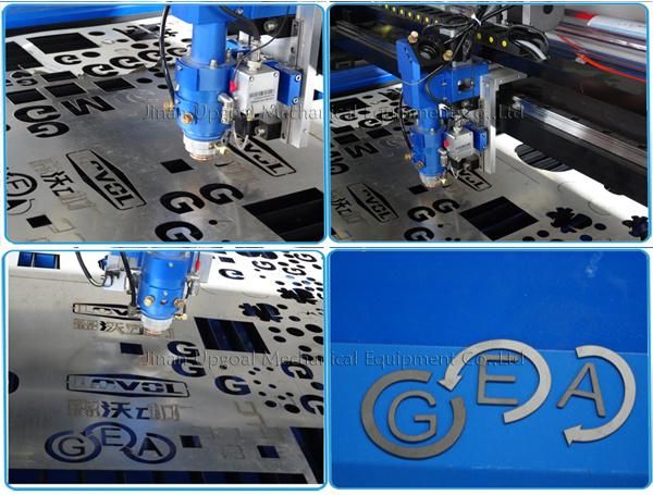 4*8 Feet Stainless Steel Wood Acrylic CO2 Laser Cutting Machine with Live Focusing System