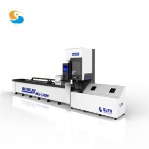High Quality Factory CNC Automatic Metal Square Tube and Round Pipe Fiber Laser Cutting Machine