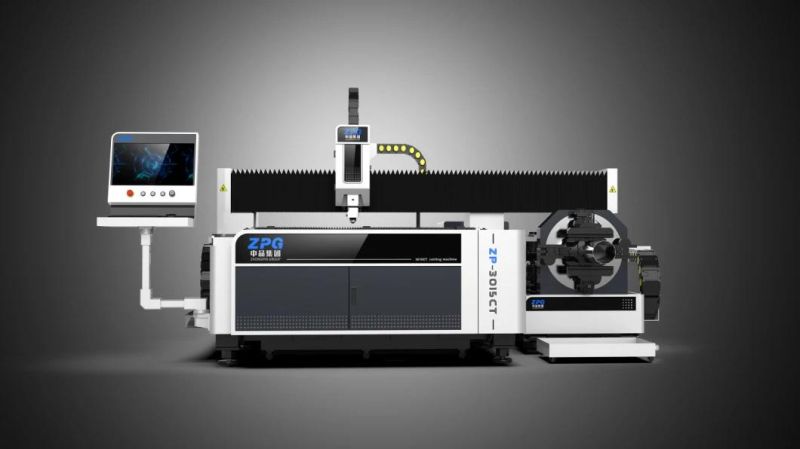 1000W 2000W 3000W 4000W Metal Sheet and Tube CNC Fiber Laser Cutting Machine with Ipg Max