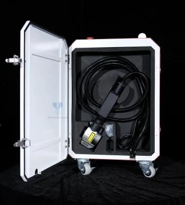 Laser Rust Removal Machine System 50W 100W 200W Portable Pulse Laser Cleaning Machine Sale in Sweden Slovenia Slovakia