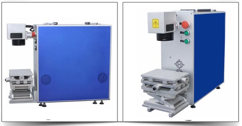 20W Handle Portable Carbon Aluminum Laser Marking Machine with Safety Cover