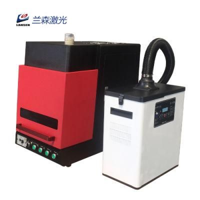 CE Approved 30W Fiber Laser Marking Machine with Air Filter