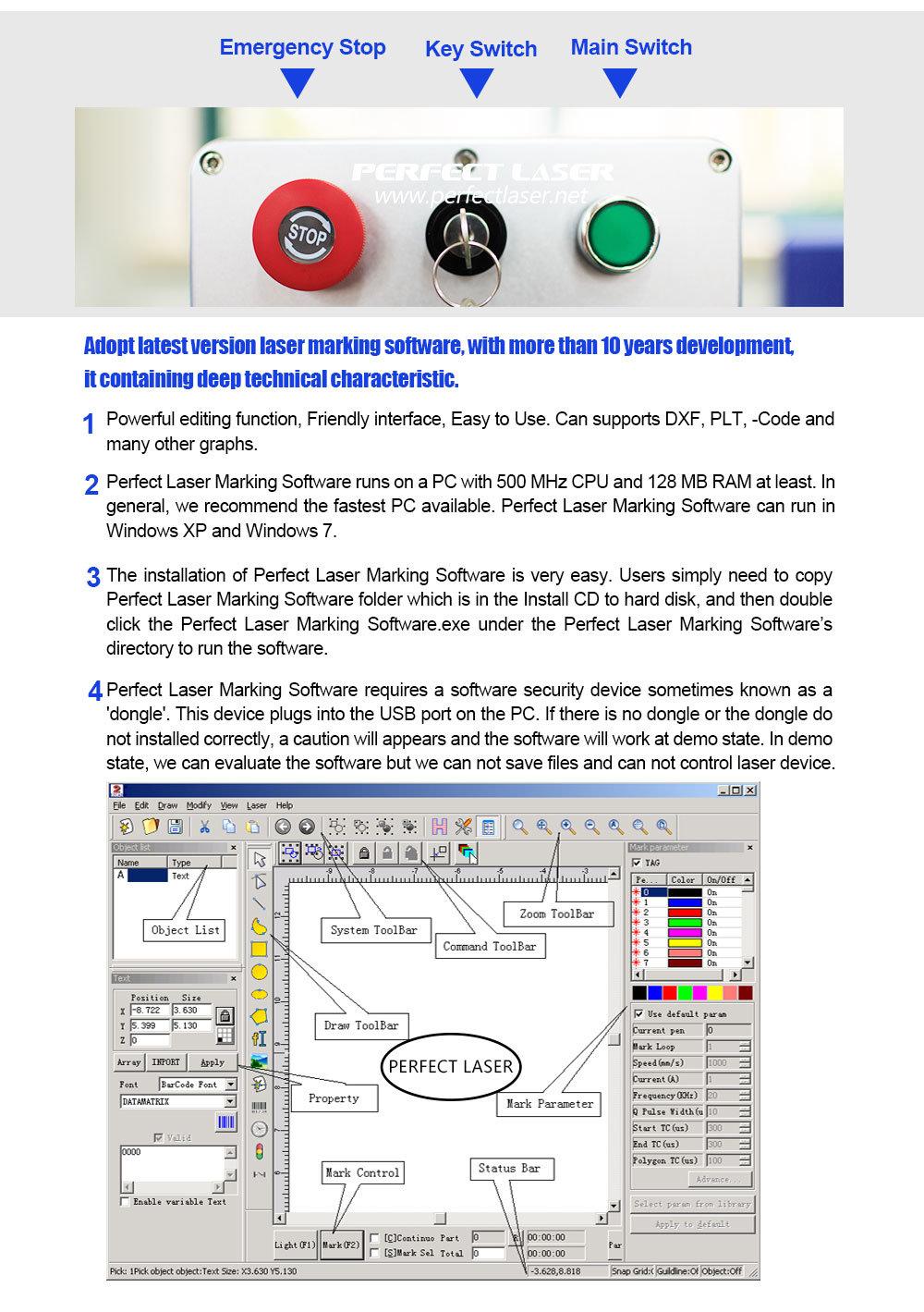 Laser Marking Machine Laser for Engraving Marking Metal