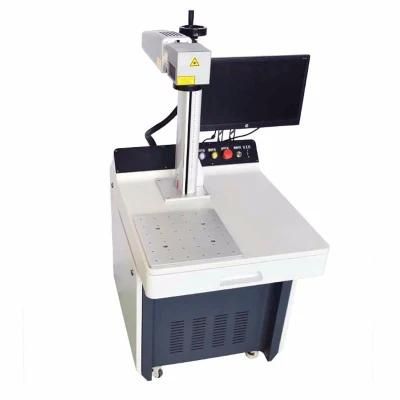 Optical Fiber Laser Bitmap Silicone Keypad Marking Machine for Sale
