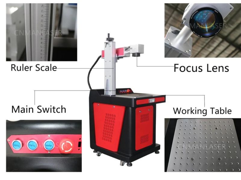 30W Mini Laser Etcher Machine Fiber Laser Engraving Machine
