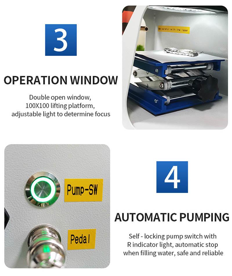 Low Price Mini Portable Jewelry Laser Welding Machine Spot Laser Welder 100W