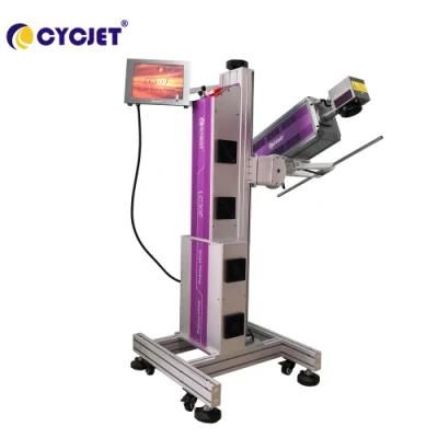 Cycjet CO2 Fly Laser Marking Machine for Drinking Water Bottle