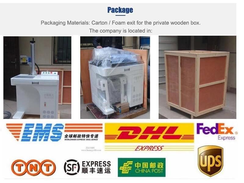 Metal Tube 20W CO2 Laser Marking Machine with Ce FDA