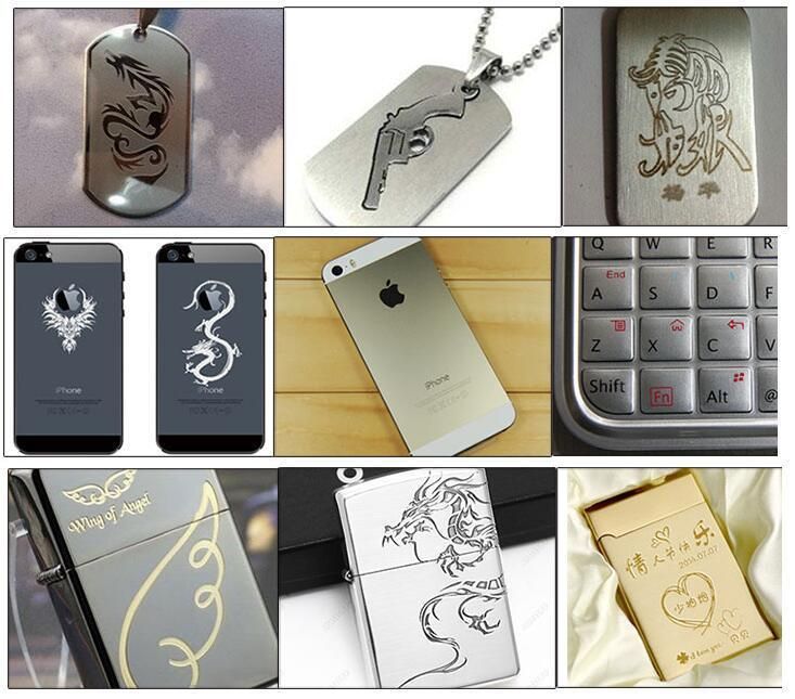 Full Enclosed Desktop Fiber Mobile Laser Marking Engraving Machine