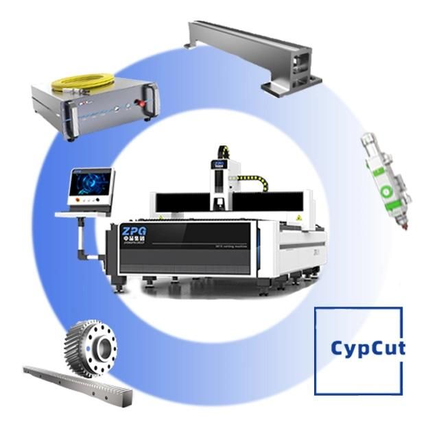1000W CNC Metal Laser Cutting Machine Mini Small 1313 Fiber Laser Sheet Cutting Machine