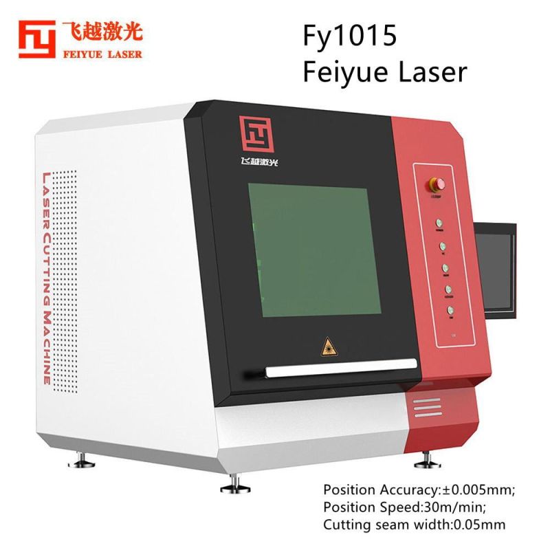 Fy1015 Feiyue Best Hobby Laser Cutter Machine Automatic Homemade DIY Laser Cutting Machine to Cut Metal Gold Silver Brass Copper Iron Aluminum Ss Carbon Steel