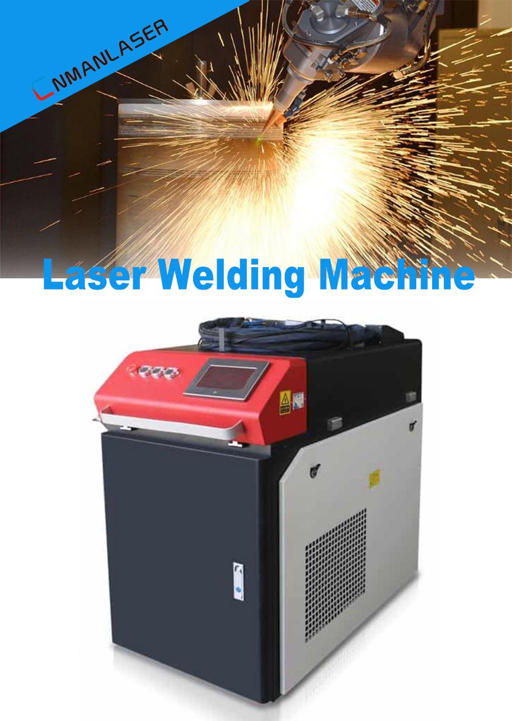 Hotsale Hand-Held Fiber Laser Welding Machine with Raycus Laser Source for Metal Carbon Steel 1kw 1.5kw 2kw